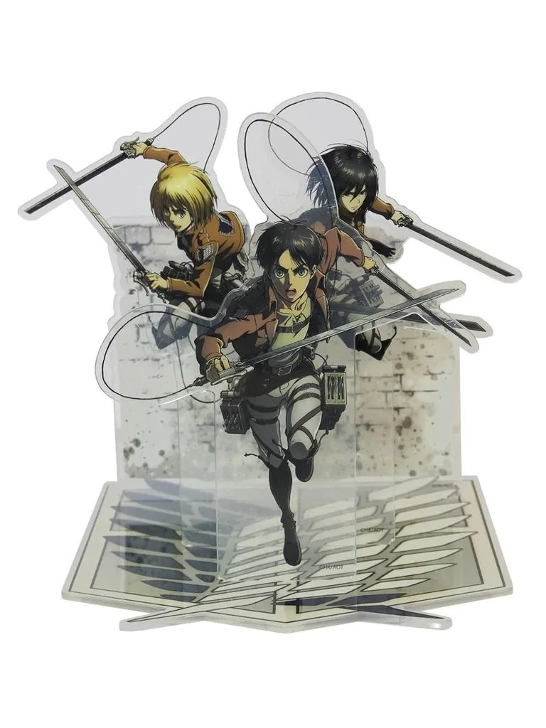 Attack On Titan 3 Layer Acrylic Stand 3 Attack On Titan 3 Layer Acrylic Stand