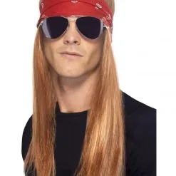 1990'S ROCKER WIG & GLASSES KIT