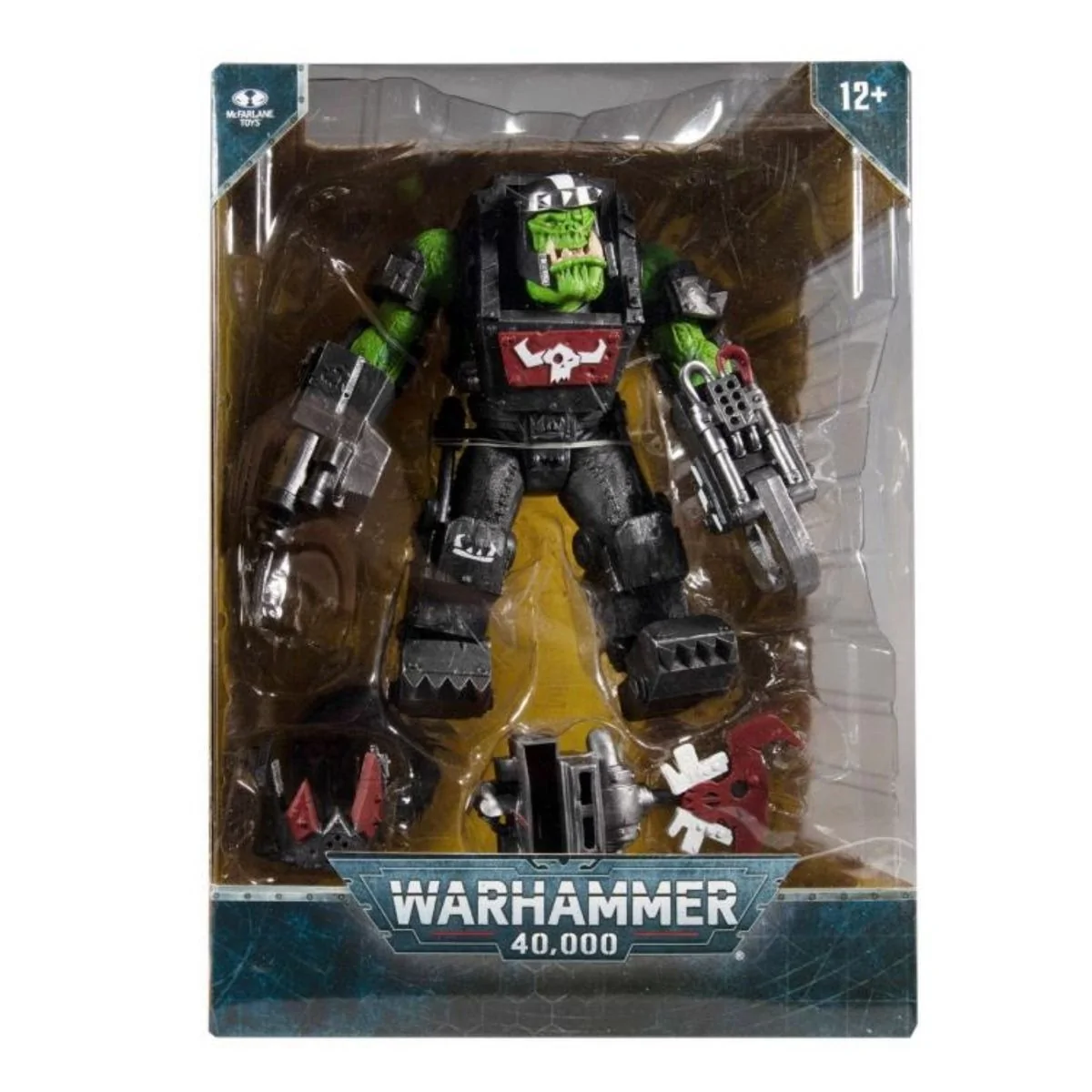 Warhammer 40,000 Orks Goffs Meganob W/Shoota Megafig McFarlane Action Figure 4 Warhammer 40,000 Orks Goffs Meganob W/Shoota Megafig McFarlane Action Figure - Image 2