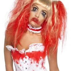 BLONDE BLOOD DRIP WIG