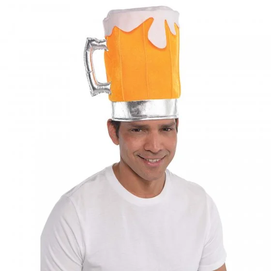 BEER MUG HAT 3 BEER MUG HAT