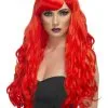 MERMAID WIG - BRIGHT RED