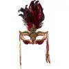 MASK - VENETIAN RED & BLACK 1 MASK - VENETIAN RED & BLACK -Wigs for Fancy Dress Sales Shop 48212 365709 1 3 800