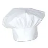 CHEF'S HAT - WHITE FABRIC OVERSIZED 2 CHEF'S HAT - WHITE FABRIC OVERSIZED -Wigs for Fancy Dress Sales Shop 60877chefhatwhite