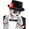 DAY OF THE DEAD DESIGN TOP HAT -Wigs for Fancy Dress Sales Shop 62629 843923 1 3 560