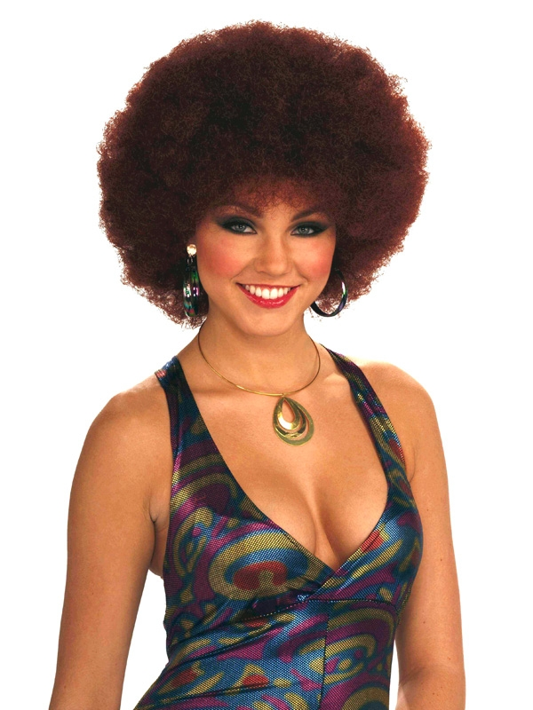 AFRO WIG - DISCO DOLL RED 3 AFRO WIG - DISCO DOLL RED