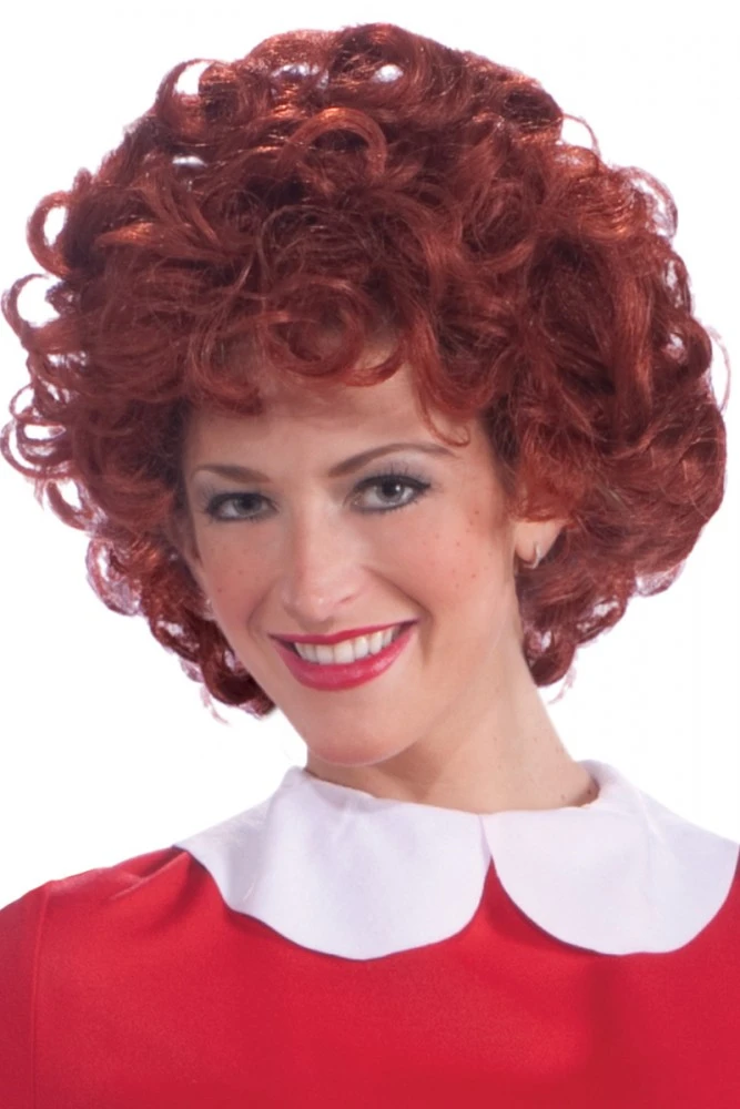 ANNIE CURLY RED ORPHAN WIG 2 ANNIE CURLY RED ORPHAN WIG