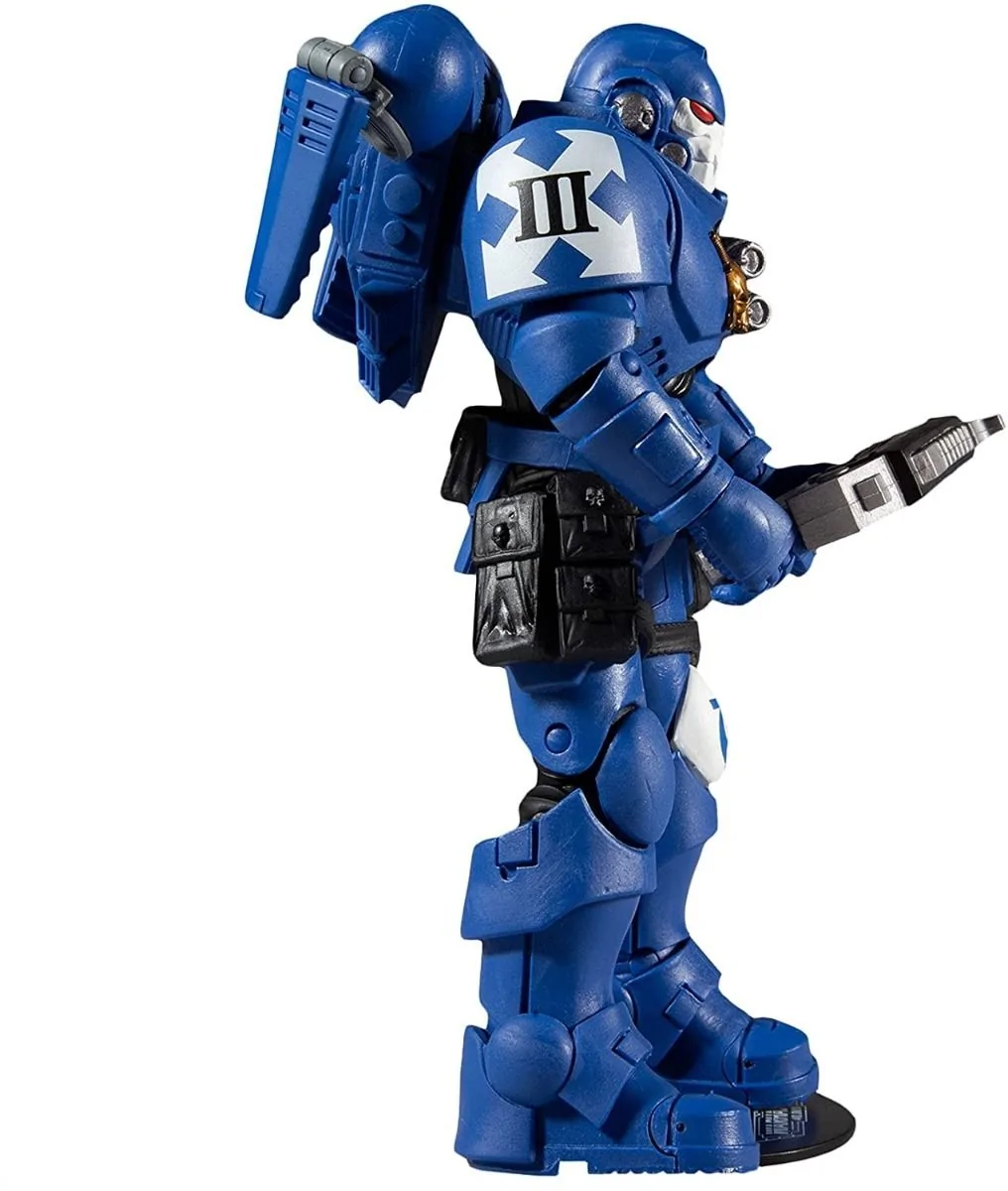 Warhammer 40,000 Space Marine Ultramarines Reiver W/ Bolt Carbine McFarlane Action Figure 7 Warhammer 40,000 Space Marine Ultramarines Reiver W/ Bolt Carbine McFarlane Action Figure - Image 6