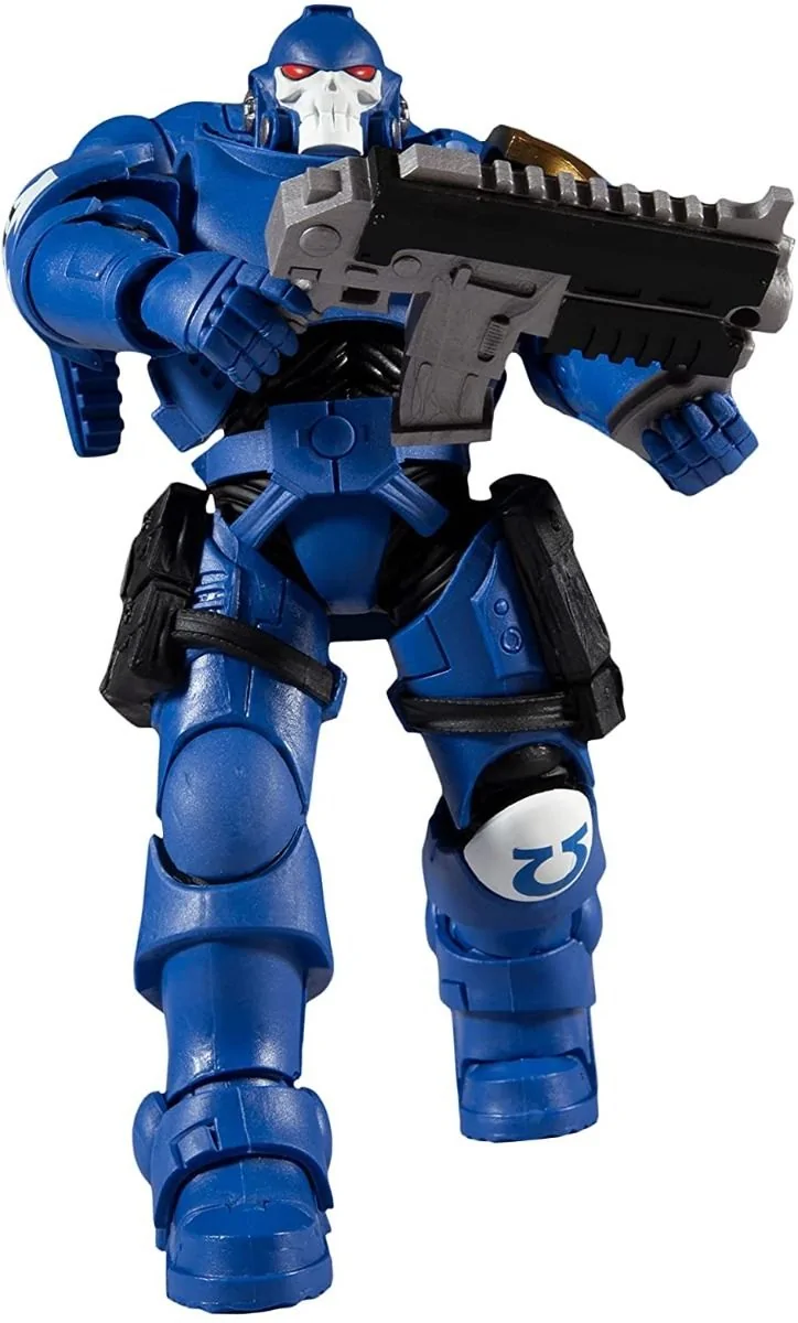 Warhammer 40,000 Space Marine Ultramarines Reiver W/ Bolt Carbine McFarlane Action Figure 5 Warhammer 40,000 Space Marine Ultramarines Reiver W/ Bolt Carbine McFarlane Action Figure - Image 4
