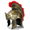 ROMAN CENTURIAN HELMET 1 ROMAN CENTURIAN HELMET -Wigs for Fancy Dress Sales Shop HTRH0119