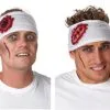 GORY WOUND HEAD BANDAGES 1 GORY WOUND HEAD BANDAGES -Wigs for Fancy Dress Sales Shop JBFD13817GoryBandages