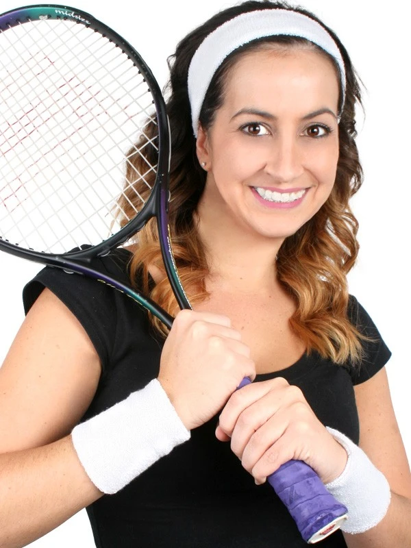 AUSSIE WHITE TENNIS SWEATBAND SET 3 AUSSIE WHITE TENNIS SWEATBAND SET