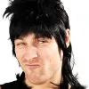 WIG - DAZZA MULLET BLACK -Wigs for Fancy Dress Sales Shop NW6196BKv2