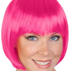 HOT PINK PAIGE BOB WIG
