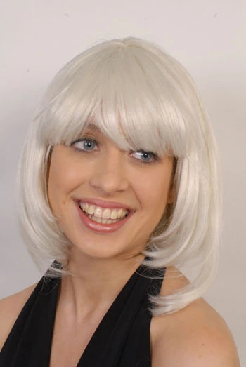 CHARLIE'S ANGEL WIG - WHITE BLONDE 3 CHARLIE'S ANGEL WIG - WHITE BLONDE