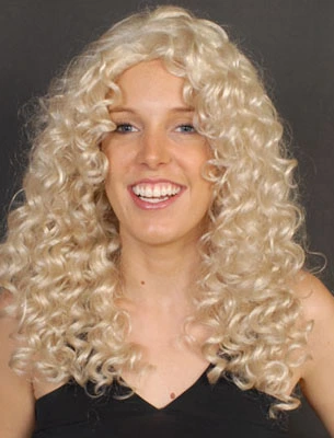 SHOWGIRL PLATINUM BLONDE WIG 3 SHOWGIRL PLATINUM BLONDE WIG