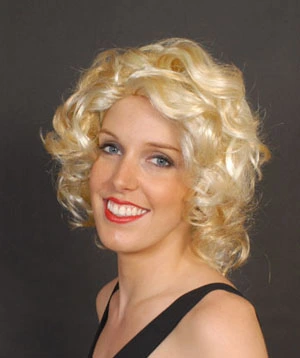 MARILYN MONROE WIG WITH LIGHT BROWN HIGHLIGHTS 3 MARILYN MONROE WIG WITH LIGHT BROWN HIGHLIGHTS