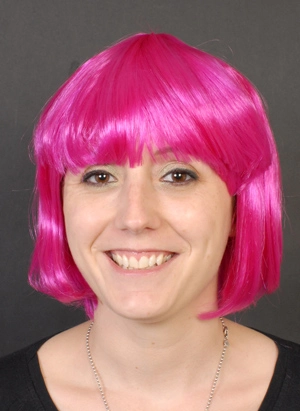 BOB WIG - PINK 3 BOB WIG - PINK
