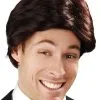 ANCHORMAN SWEPT FRINGE DARK BROWN WIG 1 ANCHORMAN SWEPT FRINGE DARK BROWN WIG -Wigs for Fancy Dress Sales Shop anchorman swept fringe wig brown