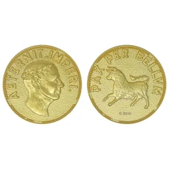 Fallout Limited Edition Replica Caesar's Legion Set 16 Fallout Limited Edition Replica Caesar's Legion Set -Wigs for Fancy Dress Sales Shop b fltcl coin gold white