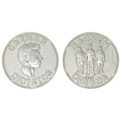 Fallout Limited Edition Replica Caesar's Legion Set 17 Fallout Limited Edition Replica Caesar's Legion Set -Wigs for Fancy Dress Sales Shop b fltcl coin silver white