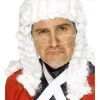 BARRISTER/JUDGES WIG - WHITE 1 BARRISTER/JUDGES WIG - WHITE -Wigs for Fancy Dress Sales Shop barrister wig white