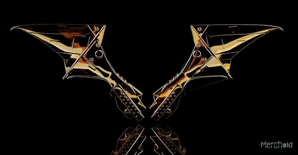 Batman,DC Comics 24K Gold Plated Replica Chest Emblem 10 Batman,DC Comics 24K Gold Plated Replica Chest Emblem - Image 8