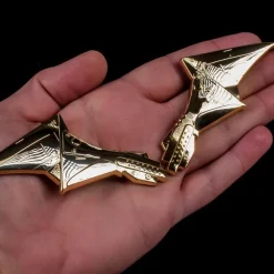 Batman,DC Comics 24K Gold Plated Replica Chest Emblem 20 Batman,DC Comics 24K Gold Plated Replica Chest Emblem -Wigs for Fancy Dress Sales Shop batman gold logo update 16