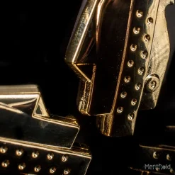 Batman,DC Comics 24K Gold Plated Replica Chest Emblem 27 Batman,DC Comics 24K Gold Plated Replica Chest Emblem -Wigs for Fancy Dress Sales Shop batman gold logo update 3