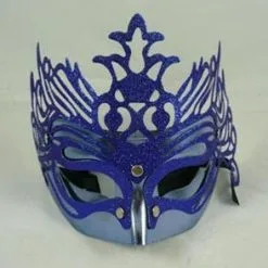 MASK - GLITTERED BLUE/PURPLE FANTASY