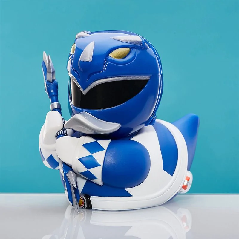 Power Rangers Blue Ranger Tubbz Rubber Duck Collectible 3 Power Rangers Blue Ranger Tubbz Rubber Duck Collectible