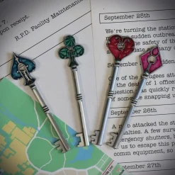 Resident Evil R.P.D Key Collection Preorder -Wigs for Fancy Dress Sales Shop cap re213 lifestyle