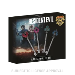 Resident Evil R.P.D Key Collection Preorder -Wigs for Fancy Dress Sales Shop cap re213 packaging mock up trans