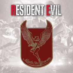 Resident Evil 25th Anniversary XL Pin Badge 11 Resident Evil 25th Anniversary XL Pin Badge -Wigs for Fancy Dress Sales Shop cap re214 presenter