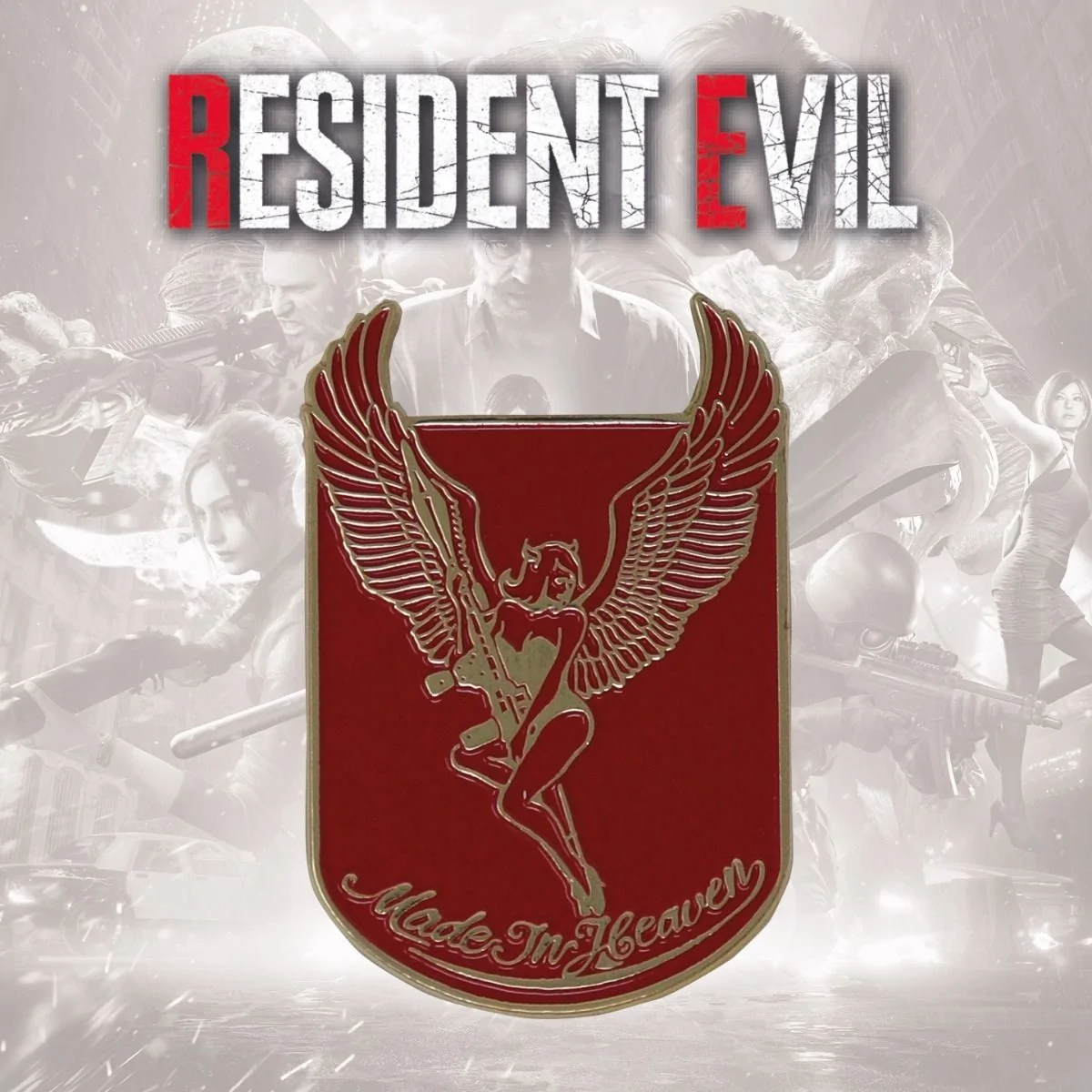 Resident Evil 25th Anniversary XL Pin Badge 7 Resident Evil 25th Anniversary XL Pin Badge - Image 5