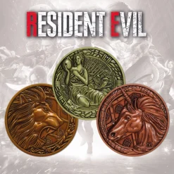 Resident Evil Medallion Collector Set -Wigs for Fancy Dress Sales Shop cap re218 presenter