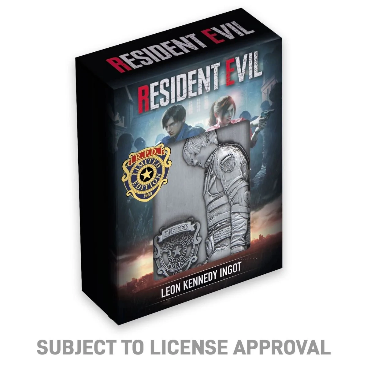 Resident Evil Limited Edition Leon S. Kennedy Ingot Preorder 3 Resident Evil Limited Edition Leon S. Kennedy Ingot Preorder