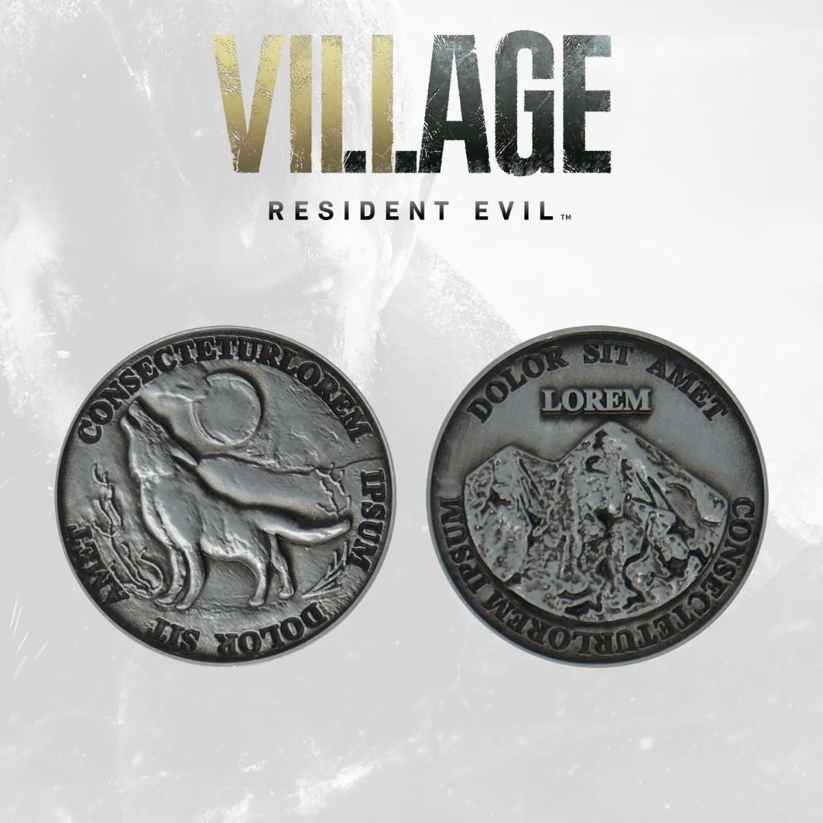 Resident Evil Limited Edition Replica Currency Coin 4 Resident Evil Limited Edition Replica Currency Coin - Image 2