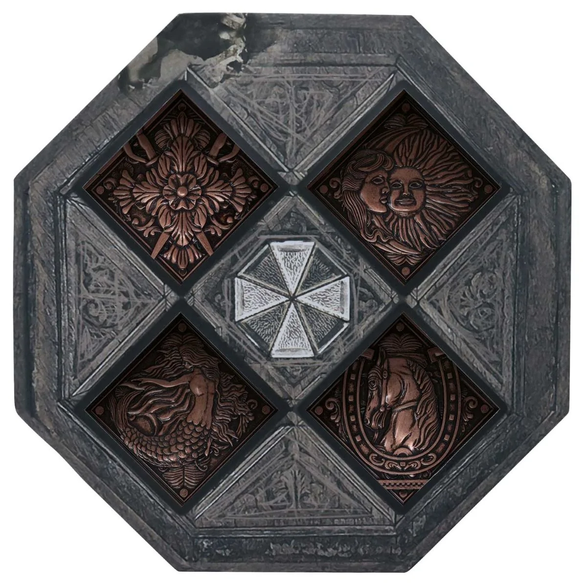 Resident Evil Replica House Crest Set 3 Resident Evil Replica House Crest Set