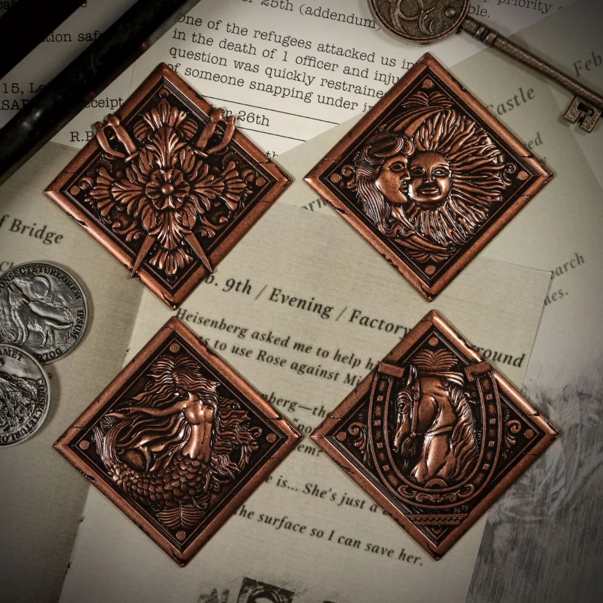 Resident Evil Replica House Crest Set 6 Resident Evil Replica House Crest Set - Image 4