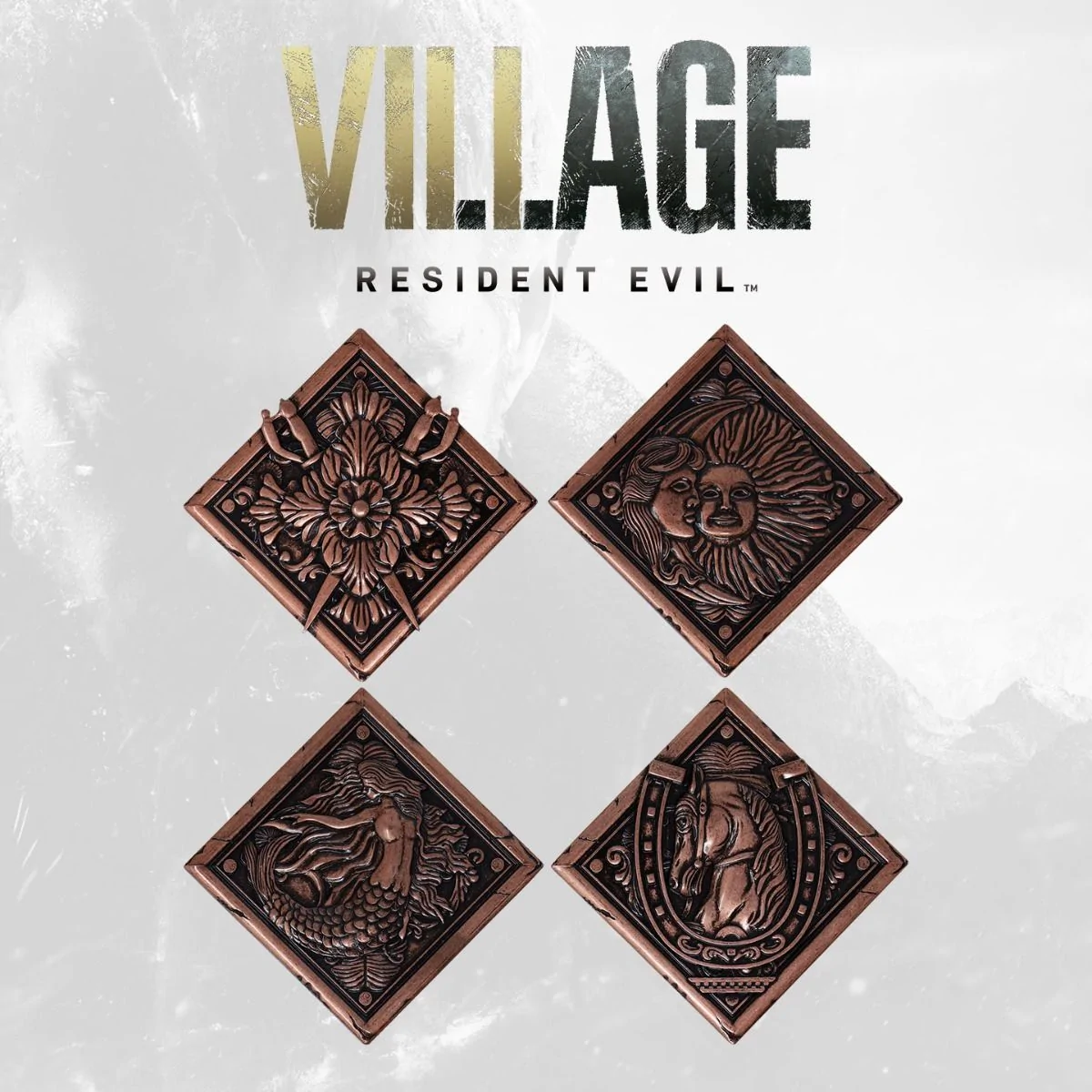 Resident Evil Replica House Crest Set 7 Resident Evil Replica House Crest Set - Image 5