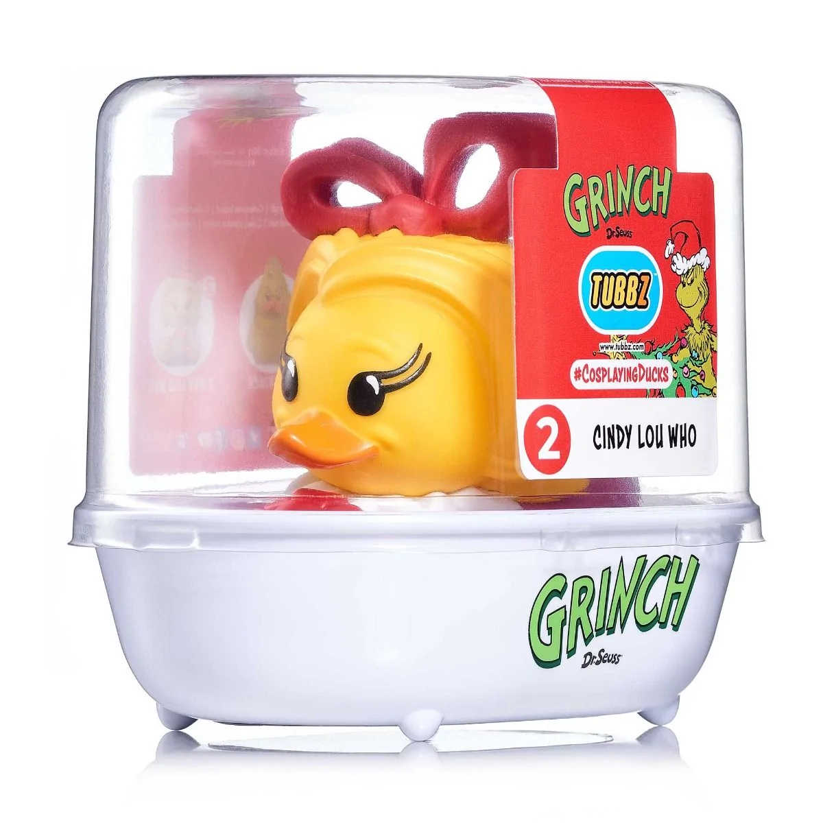 The Grinch Cindy Lou Who Tubbz Rubber Duck Collectible 8 The Grinch Cindy Lou Who Tubbz Rubber Duck Collectible - Image 6