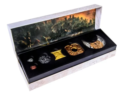 DUNGEONS & DRAGONS Limited Edition Replica Waterdeep Coin Set -Wigs for Fancy Dress Sales Shop d d waterdeep coin set 2