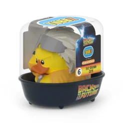 Back To The Future Doc Brown 2015 Tubbz Rubber Duck Collectible 10 Back To The Future Doc Brown 2015 Tubbz Rubber Duck Collectible -Wigs for Fancy Dress Sales Shop doc brown 2015 bttf tubbz wb 2