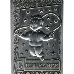 Fallout Endurance Limited Edition Metal Perk Card -Wigs for Fancy Dress Sales Shop fallout perkcard endurance 2