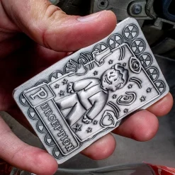 Fallout Perception Limited Edition Metal Perk Card -Wigs for Fancy Dress Sales Shop fallout perkcard perception 17