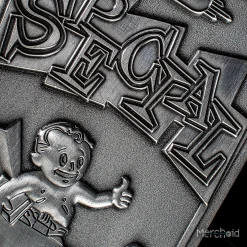 Fallout Strength Limited Edition Metal Perk Card 20 Fallout Strength Limited Edition Metal Perk Card -Wigs for Fancy Dress Sales Shop fallout perkcard strength 12