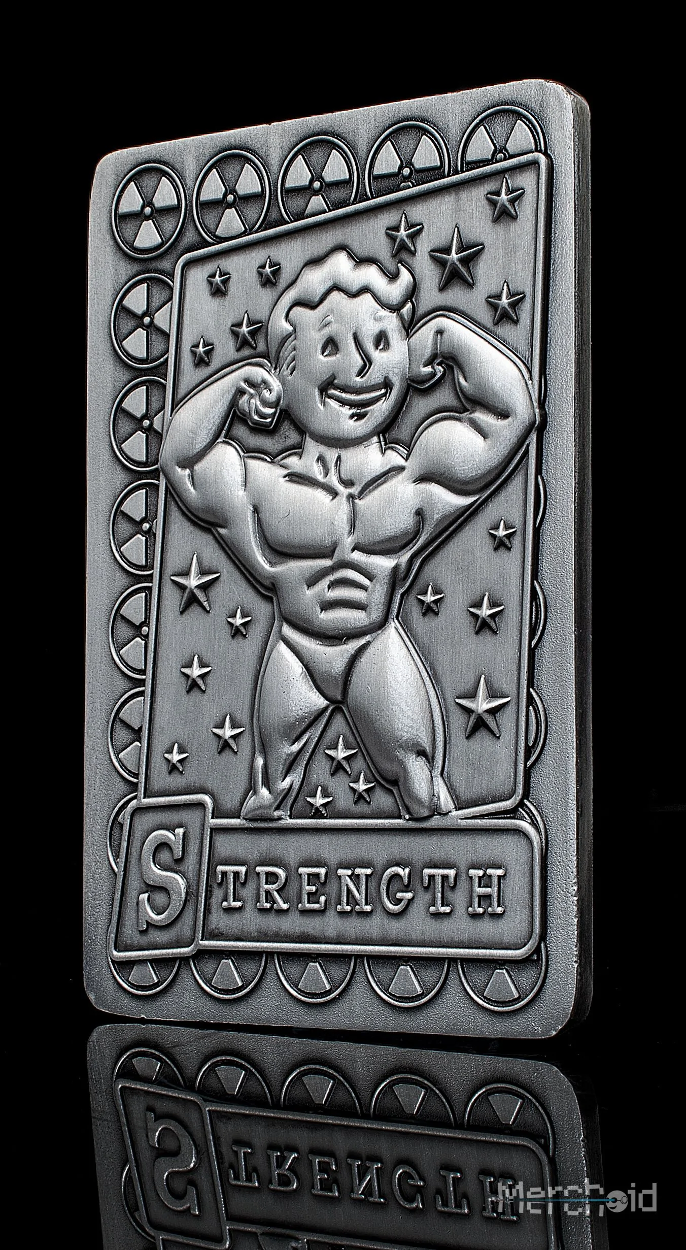 Fallout Strength Limited Edition Metal Perk Card 14 Fallout Strength Limited Edition Metal Perk Card - Image 12