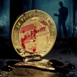 Nightmare On Elm Street Collectible Coin 15 Nightmare On Elm Street Collectible Coin -Wigs for Fancy Dress Sales Shop freddykruger coin back 5