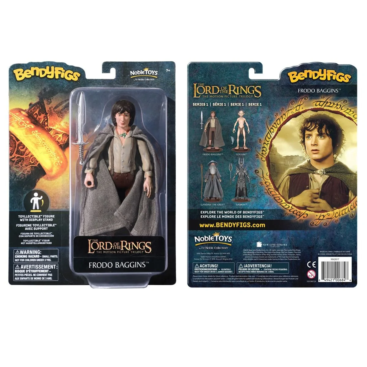 Lord Of The Rings Frodo Baggins Bendyfig 4 Lord Of The Rings Frodo Baggins Bendyfig - Image 2